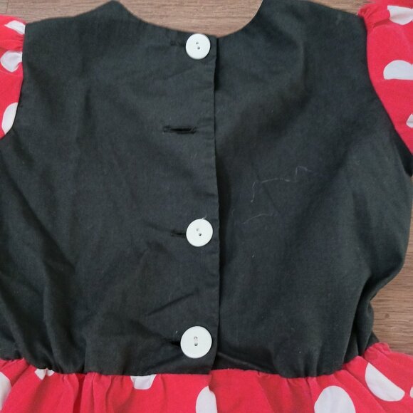 Vintage Disney Kids Minnie Mouse Halloween Dress Up 6 DAMAGE READ - Picture 4 of 9